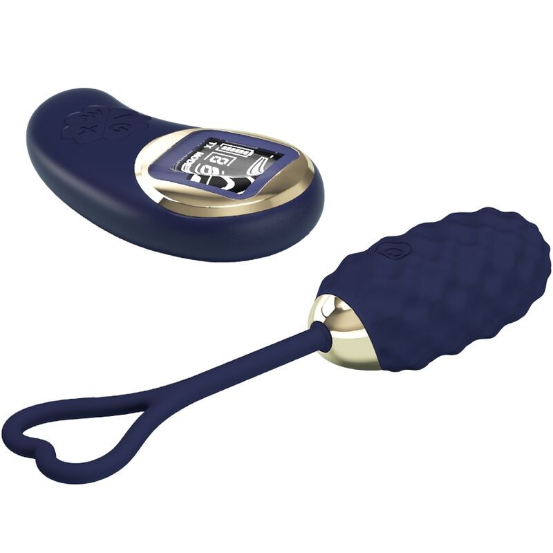 Pretty Love Vivian Blue Remote Control Vibrating Egg