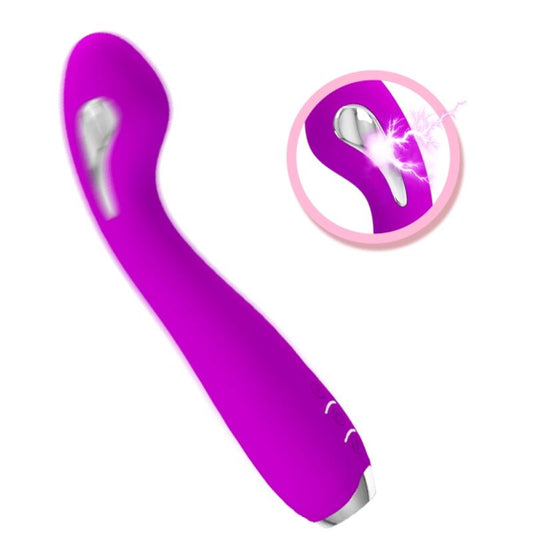 Pretty Love Flirtation Pretty Love - Hector Rechargeable Electroshock Vibrator Waterproof Purple