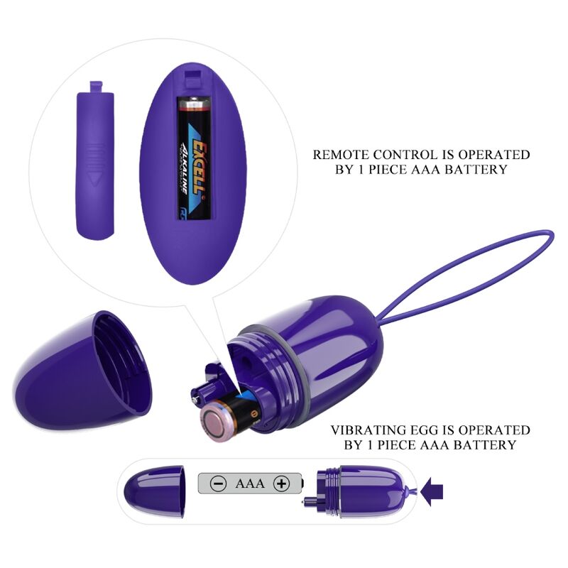 Pretty Love Youth Pretty Love - Selkie Youth Mini Vibrating Egg Violet Remote Control