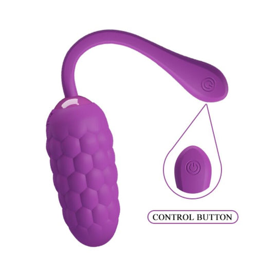Pretty Love Smart Pretty Love - Vibrating Egg With Purple Rechargeable Marine Texture