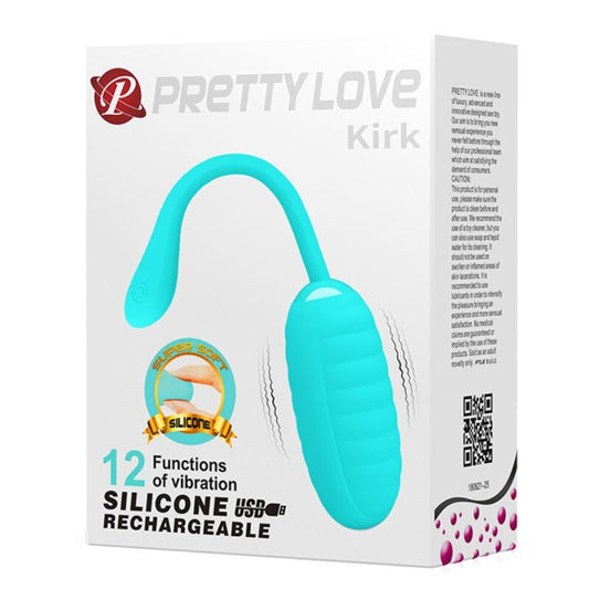 Pretty Love Smart Pretty Love - Kirk Rechargeable Vibrating Egg Light Green