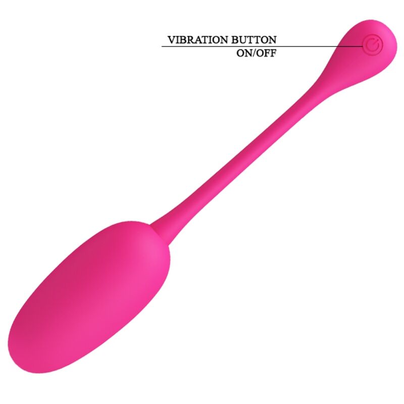 Pretty Love Flirtation Pretty Love - Knucker Pink Rechargeable Vibrating Egg