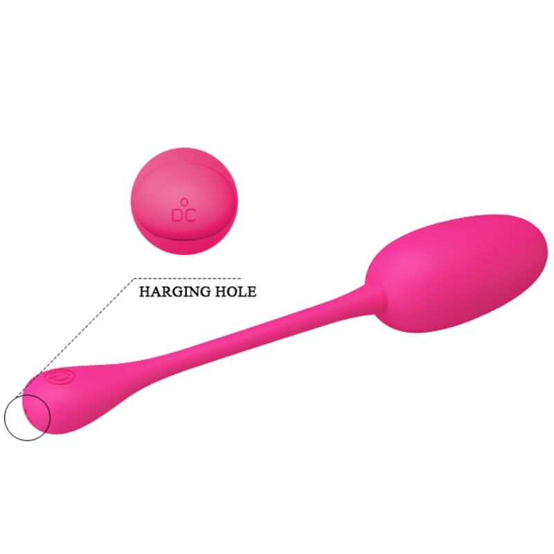 Pretty Love Flirtation Pretty Love - Knucker Pink Rechargeable Vibrating Egg