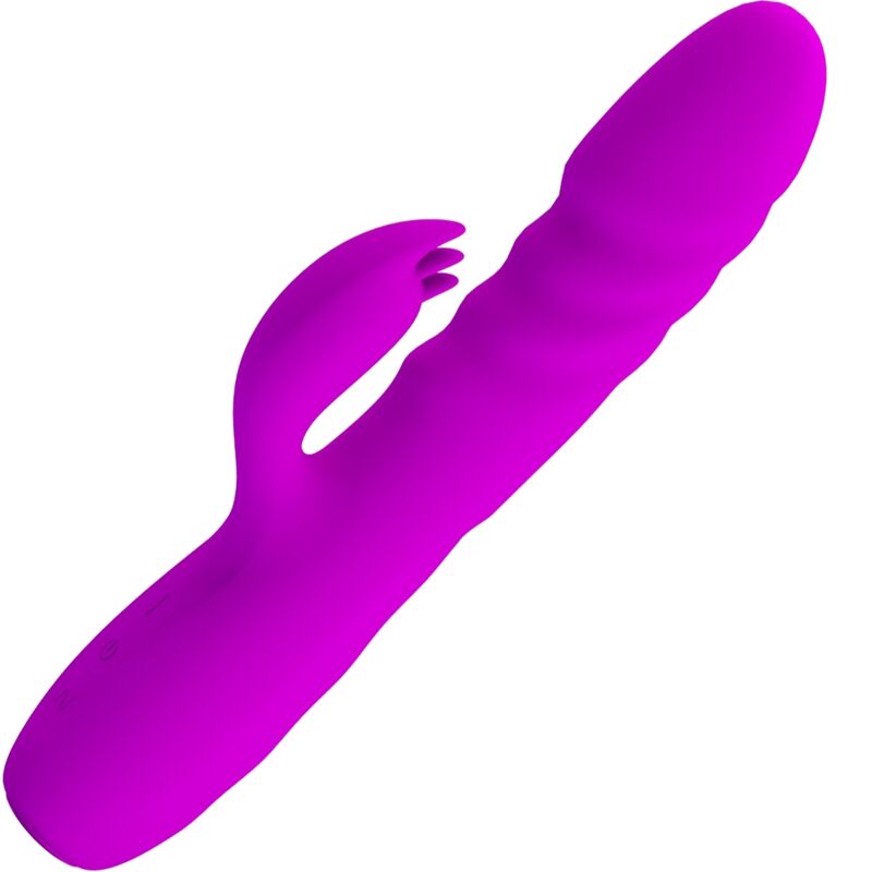 Pretty Love Flirtation Pretty Love - Melanie Purple Rechargeable Rabbit Vibrator