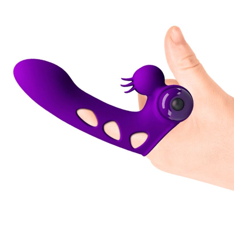 Pretty Love Male Pretty Love - Orlando Purple Vibrator Finger Cover