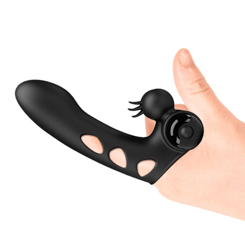 Pretty Love Male Pretty Love - Orlando Black Vibrator Finger Cover