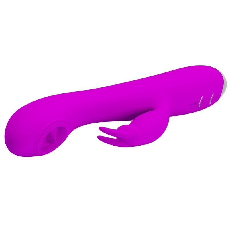 Pretty Love C-Type Pretty Love - Rachel Rechargeable Vibrator With Purple Sucker