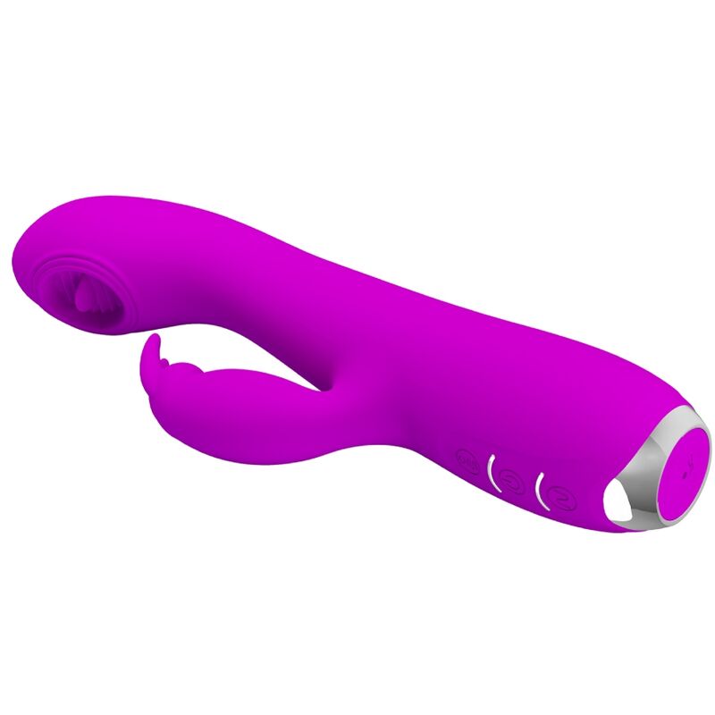 Pretty Love C-Type Pretty Love - Rachel Rechargeable Vibrator With Purple Sucker