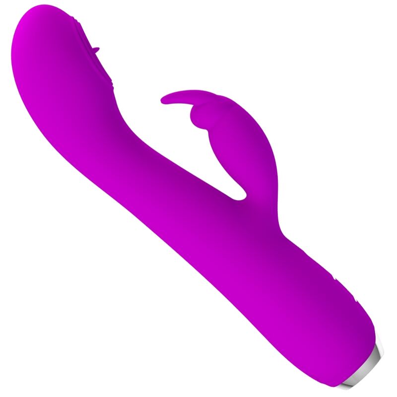 Pretty Love C-Type Pretty Love - Rachel Rechargeable Vibrator With Purple Sucker