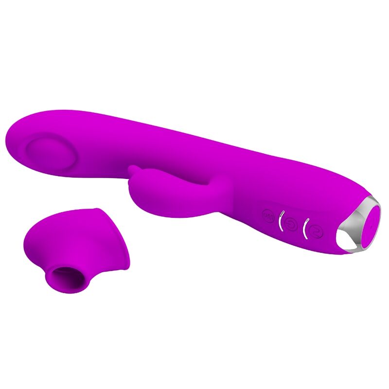 Pretty Love C-Type Pretty Love - Regina Rechargeable Vibrator-Sucker Purple