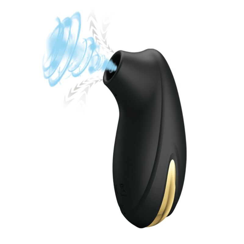 Pretty Love C-Type Pretty Love - Black Rechargeable Luxury Suction Massager