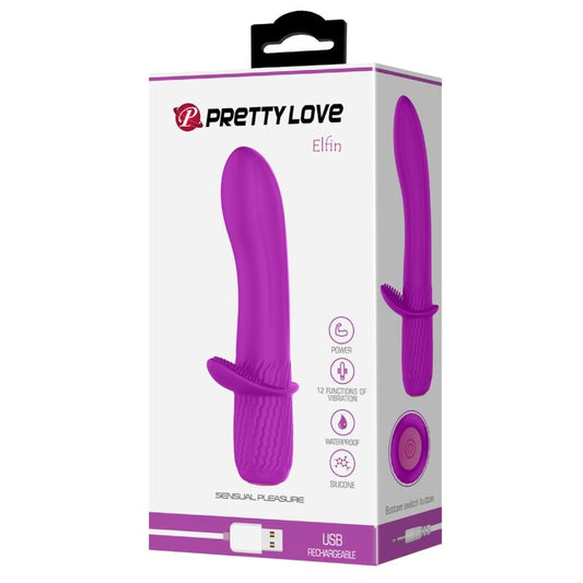 Pretty Love Flirtation Pretty Love - Troy Purple Rechargeable Vibrator