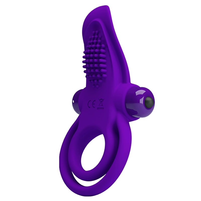 Pretty Love Male Pretty Love - Purple Vibrating Penis Ring