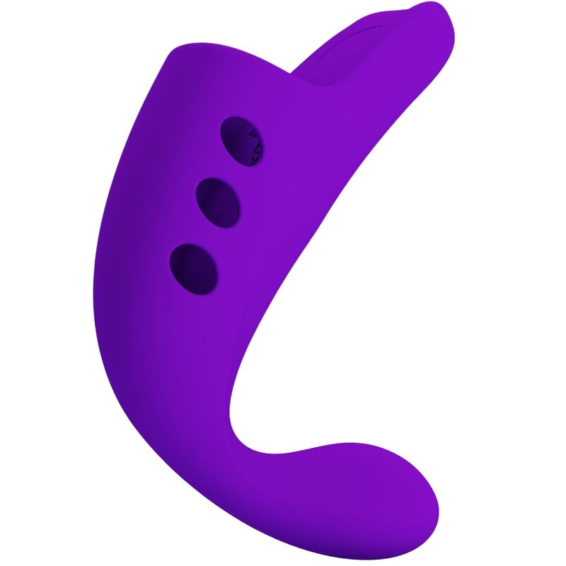 Pretty Love Smart Pretty Love - Gorgon Purple Rechargeable Finger Vibrator