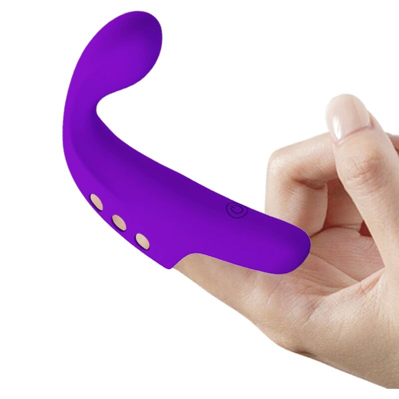 Pretty Love Smart Pretty Love - Gorgon Purple Rechargeable Finger Vibrator