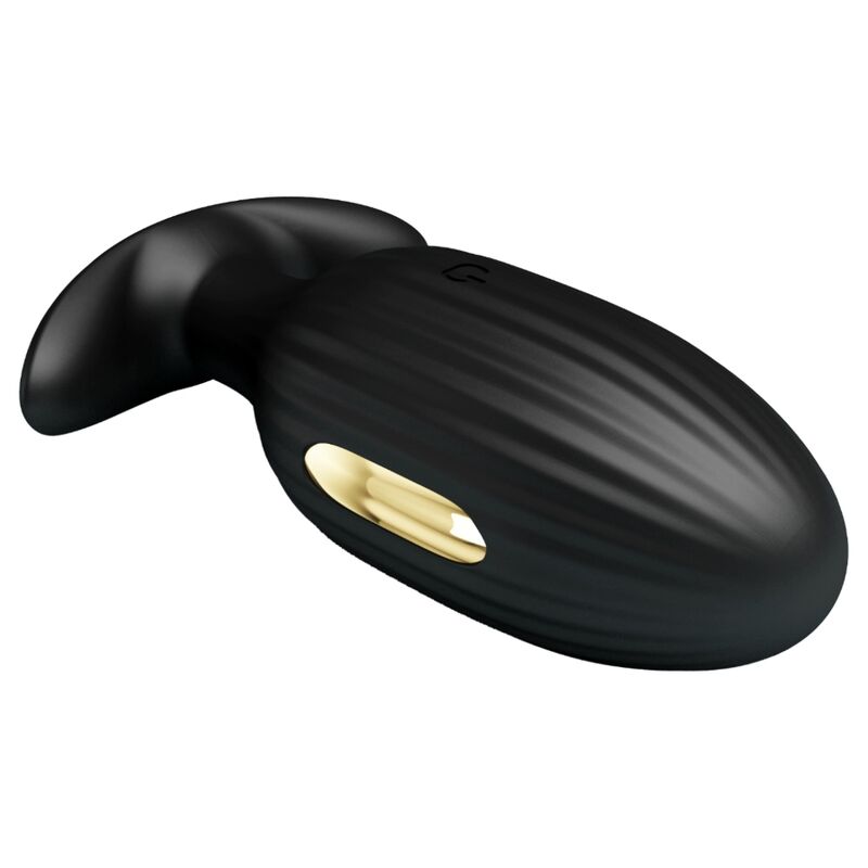 Pretty Love Bottom Pretty Love - Jefferson App Controlled Anal Plug Black