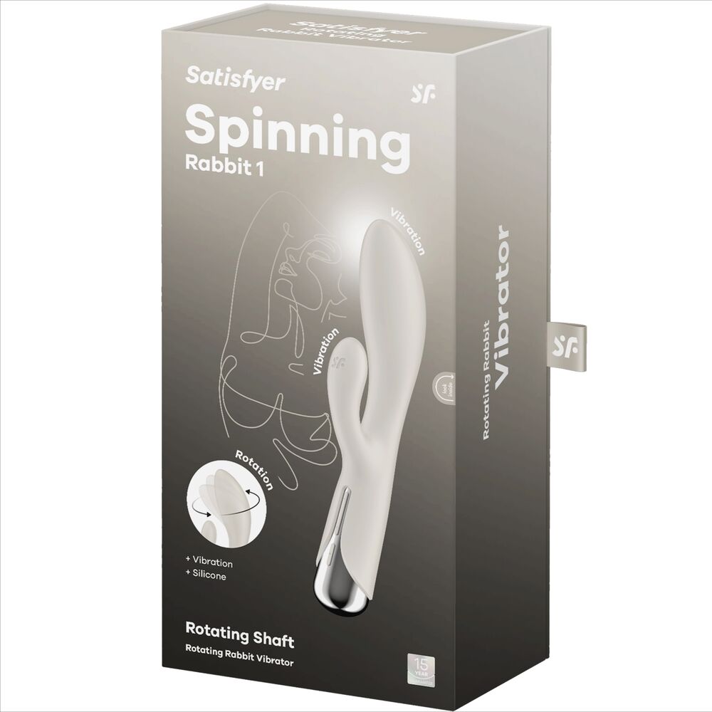 Satisfyer Vibrator Satisfyer - Spinning Rabbit 1 Estimulacion Clitoris Y Punto G Rojo