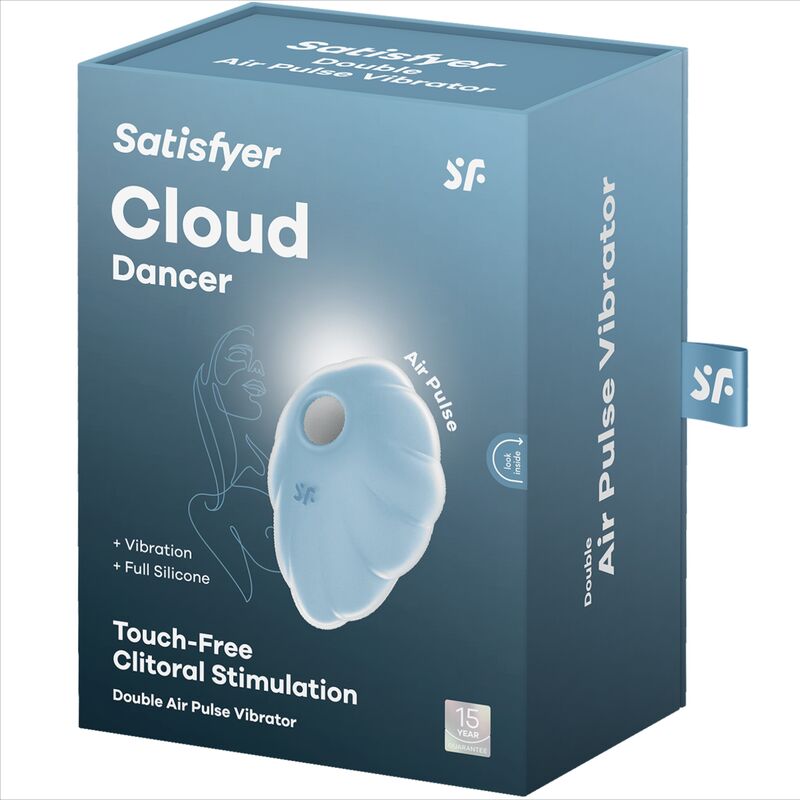 Satisfyer Air Pulse Satisfyer - Cloud Dancer Green Air Pulse Vibrator