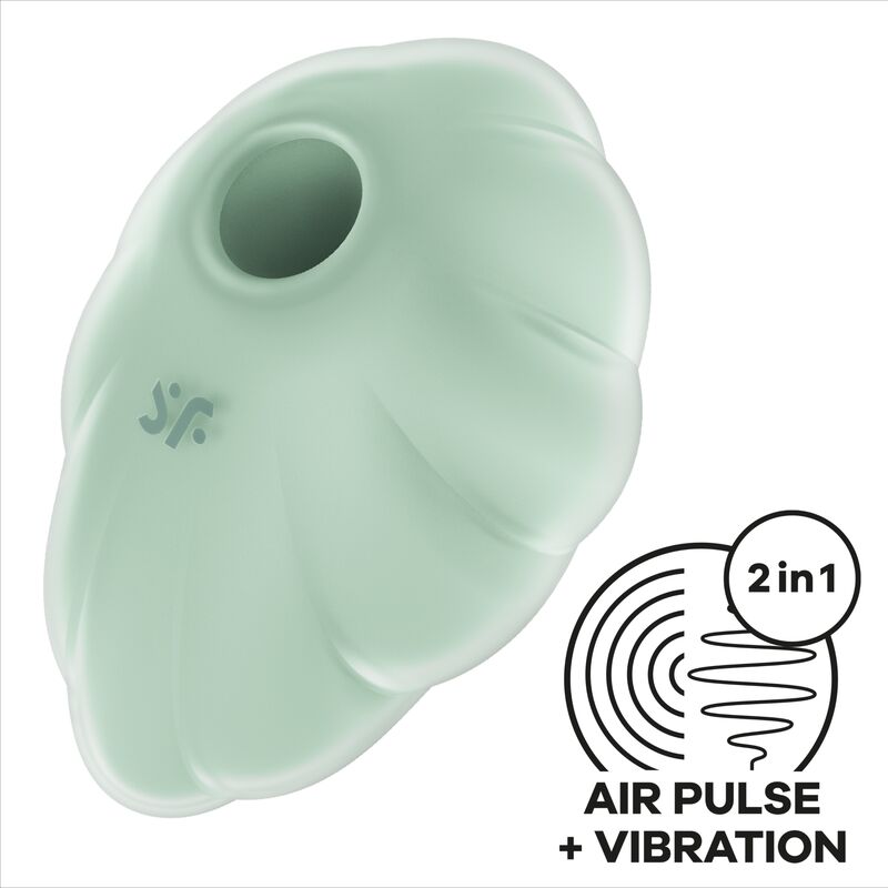 Satisfyer Cloud Dancer Green