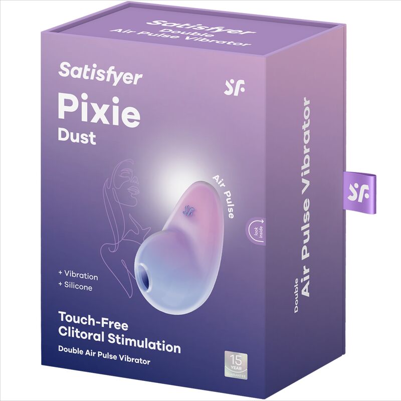 Satisfyer Pixie Dust Vibrator Violet Pink