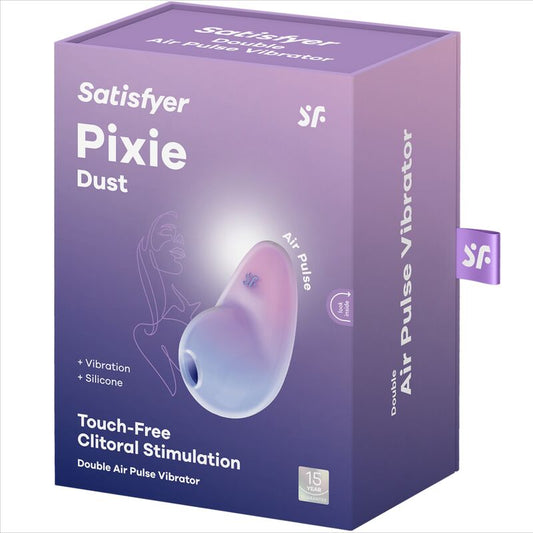 Satisfyer Pixie Dust Vibrator Violet Pink