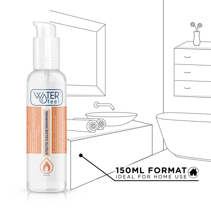 Waterfeel Heat Effect Lubricant 150 Ml