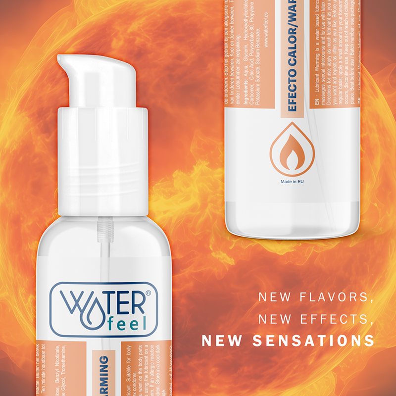 Waterfeel Heat Effect Lubricant 150 Ml