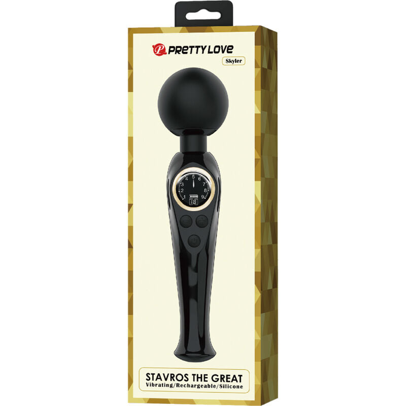 Pretty Love Led Pretty Love - Skyler Vibrator Wand Black