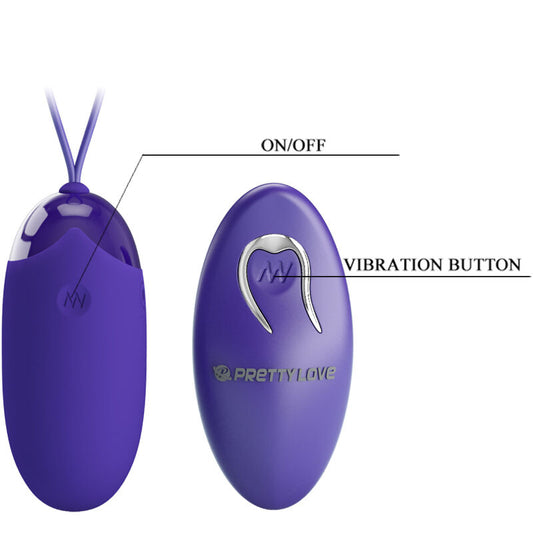 Pretty Love Youth Pretty Love - Berger Youth Violating Egg Remote Control Violet