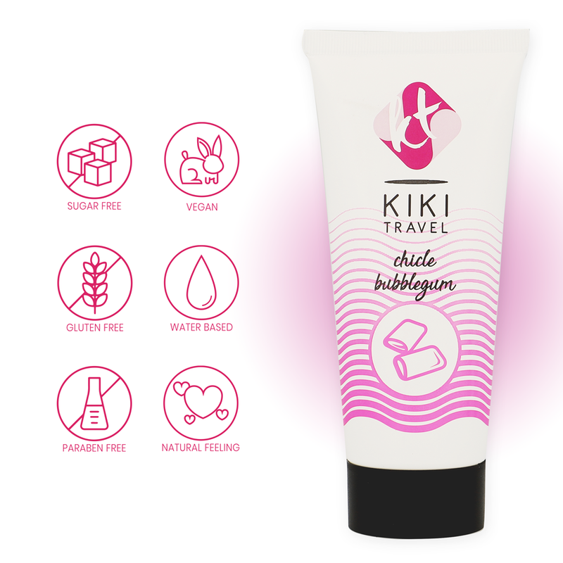 Kikí Travel Bubblegum Lubricant 50 Ml
