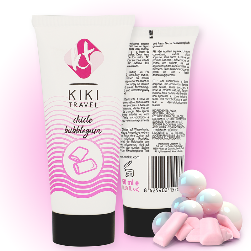 Kikí Travel Bubblegum Lubricant 50 Ml