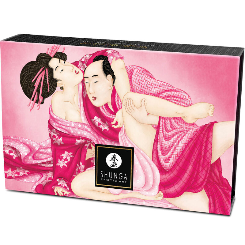 Shunga Body Power Shunga - Edible Massage Powder Kit Raspberry