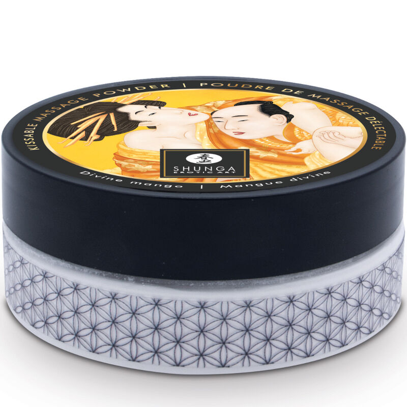 Shunga Body Power Shunga - Edible Massage Powder Kit Mango