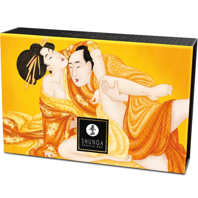 Shunga Body Power Shunga - Edible Massage Powder Kit Mango