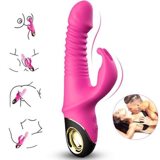Armony Vibrators Armony - Zing Dildo Vibrator Rabbit Fuchsia