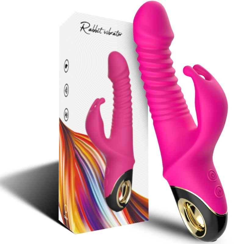 Armony Vibrators Armony - Zing Dildo Vibrator Rabbit Fuchsia