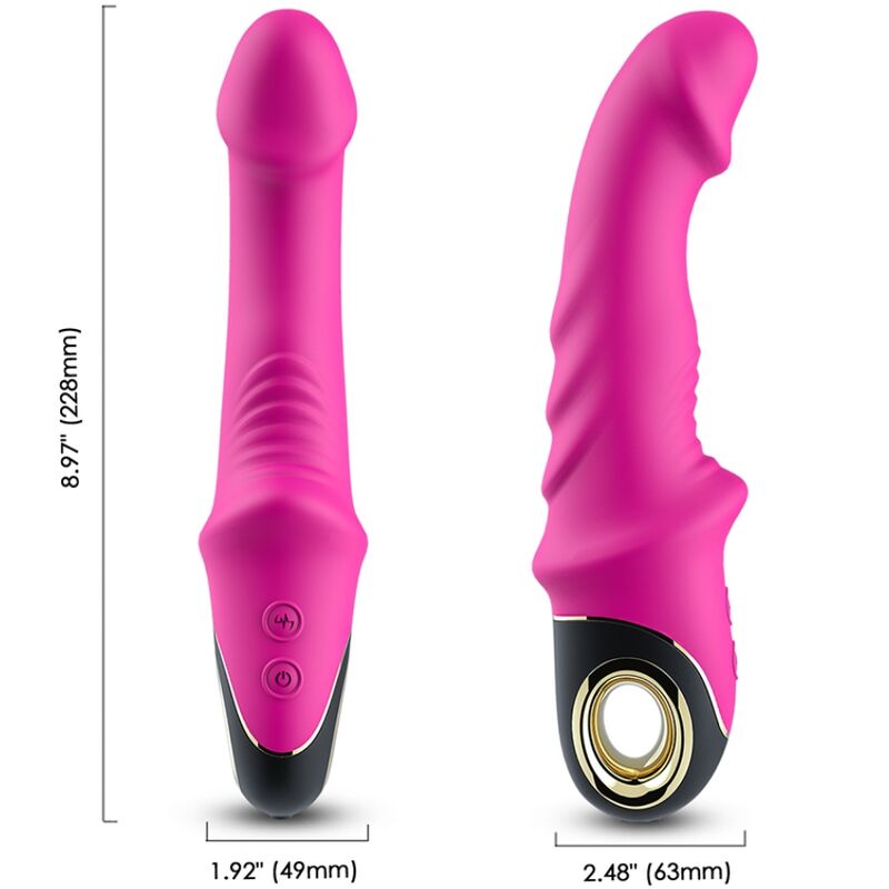 Armony Vibrators Armony - Joyblade Dildo Vibrator Rotator Fuchsia