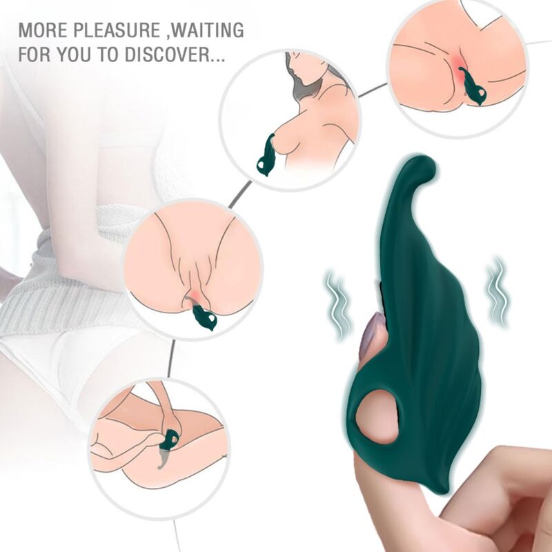 Armony Stimulators Armony - Finger Stimulator & Vibrator Green