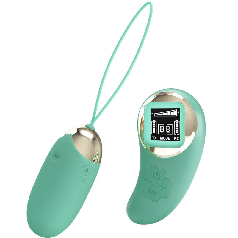 Pretty Love Led Pretty Love - Green Remote Control Vibrating Egg Mine