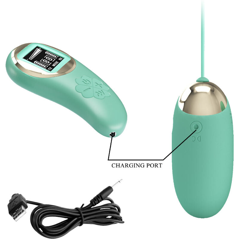 Pretty Love Led Pretty Love - Green Remote Control Vibrating Egg Mine