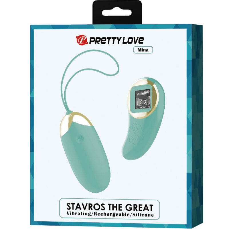 Pretty Love Led Pretty Love - Green Remote Control Vibrating Egg Mine