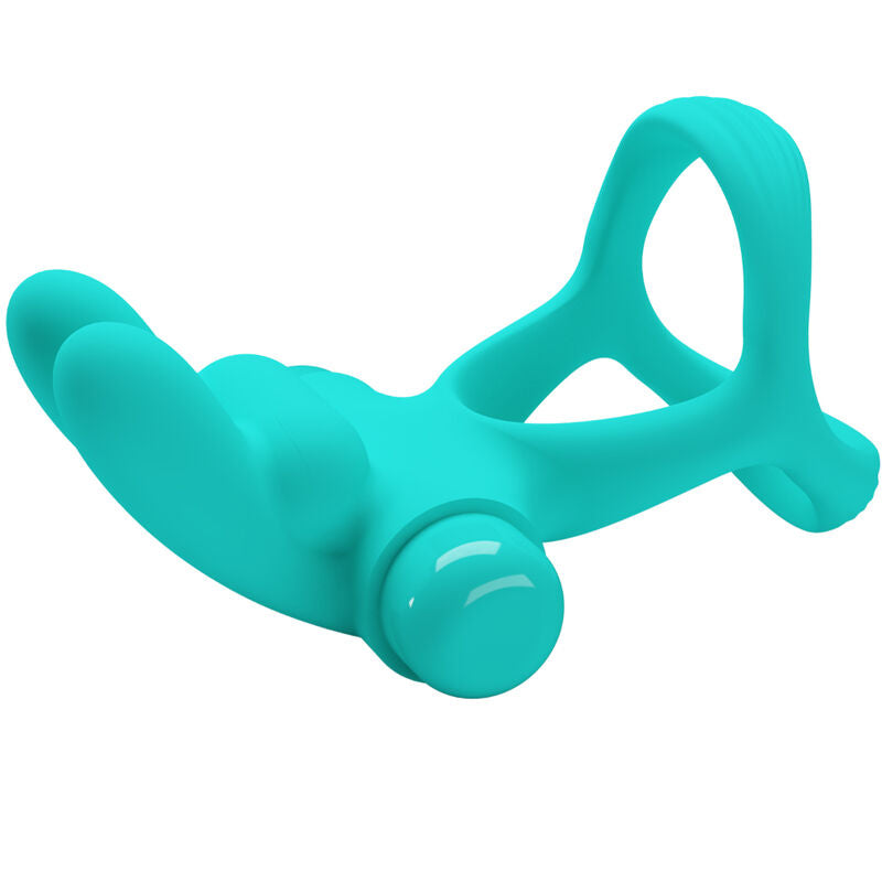 Pretty Love Male Pretty Love - Dante Green Rabbit Vibrator Ring