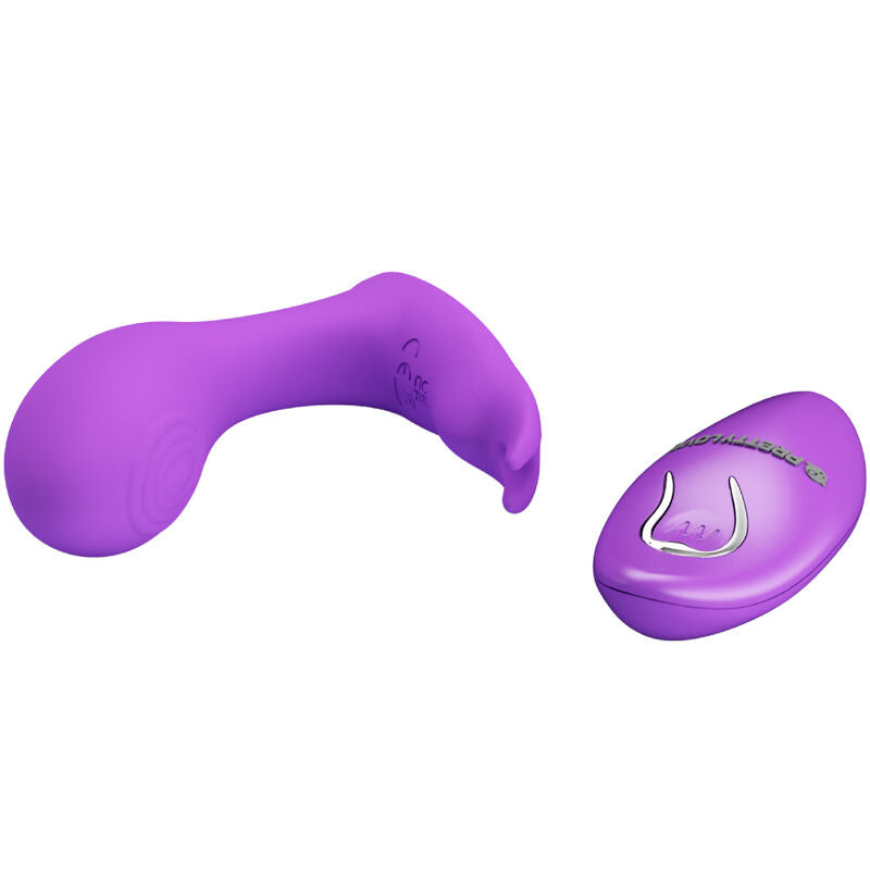Pretty Love Bottom Pretty Love - Idabelle Vibration & Pulsation Remote Control Violet