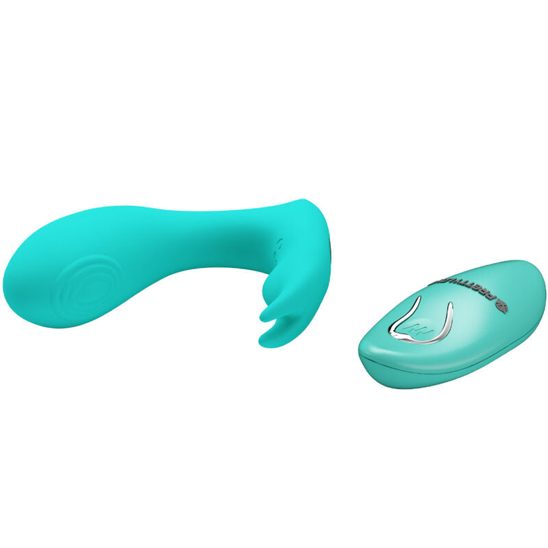 Pretty Love Bottom Pretty Love - Idabelle Vibration & Pulsation Remote Control Blue