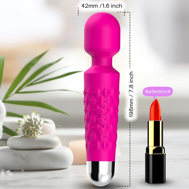 Armony Massagers Armony - Postman Massager & Vibrator Super Flexible Head Fuchsia