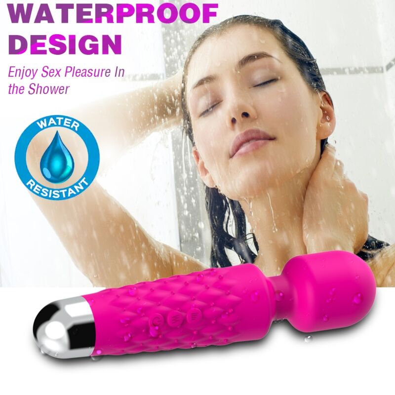 Armony Massagers Armony - Postman Massager & Vibrator Super Flexible Head Fuchsia