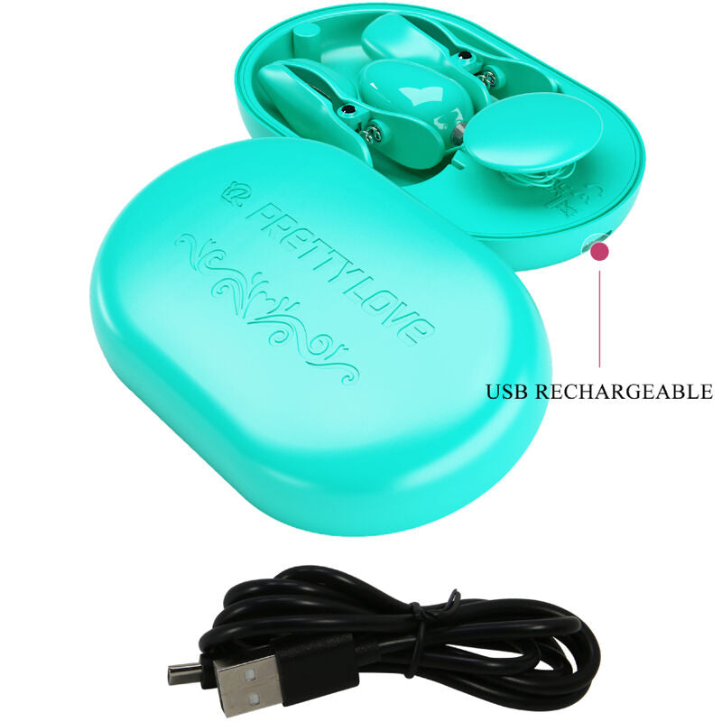 Pretty Love Flirtation Pretty Love - Surprise Box Blue Electro Stimulation Tweezers
