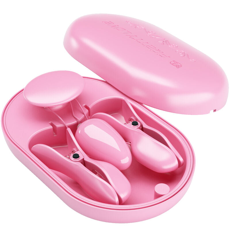 Pretty Love Flirtation Pretty Love - Surprise Box Pink Electro Stimulation Tweezers