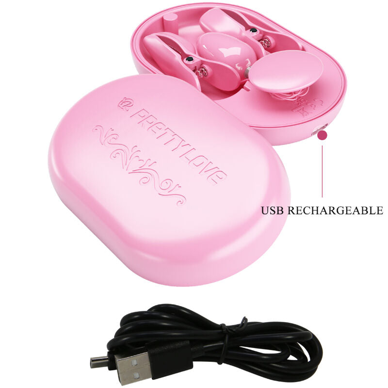 Pretty Love Flirtation Pretty Love - Surprise Box Pink Electro Stimulation Tweezers