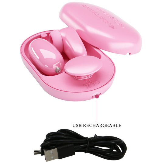 Pretty Love Smart Pretty Love - Magic Box Vibrating Bullet & Pink Stimulator